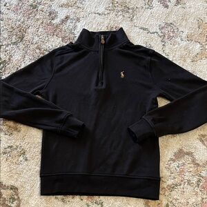 Polo by Ralph Lauren Black Zip-Up Sweater